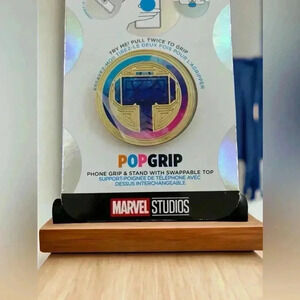 PopSockets Phone Grip with Expanding Stand, Marvel PopGrip - Mighty Thor Enamel